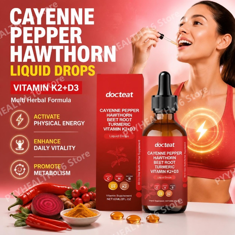 Herbal Wellness Liquid - Docteat Vitamin K2+D3 Liquid Drops with