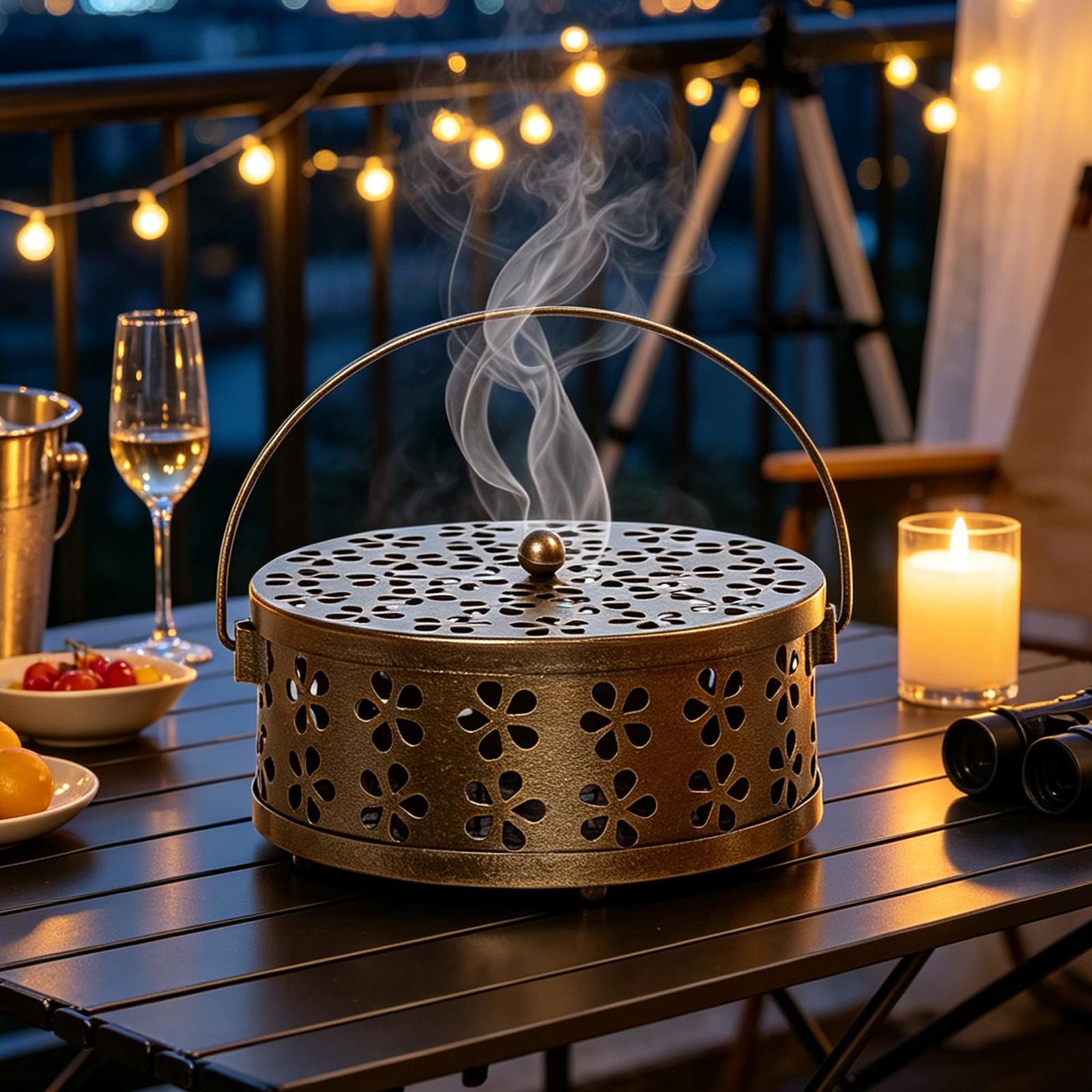 Portable Mosquito Coil Holder  - đánh giá và giá Tulsi Holy Basil