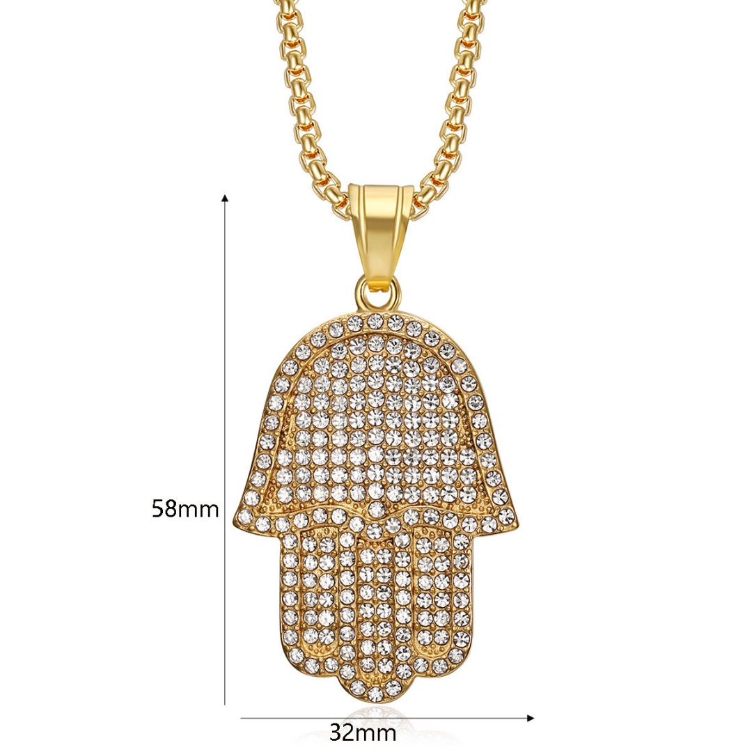 Hip Hop Iced Out Hamsa Hand of - đánh giá và giá Tulsi Holy Basil