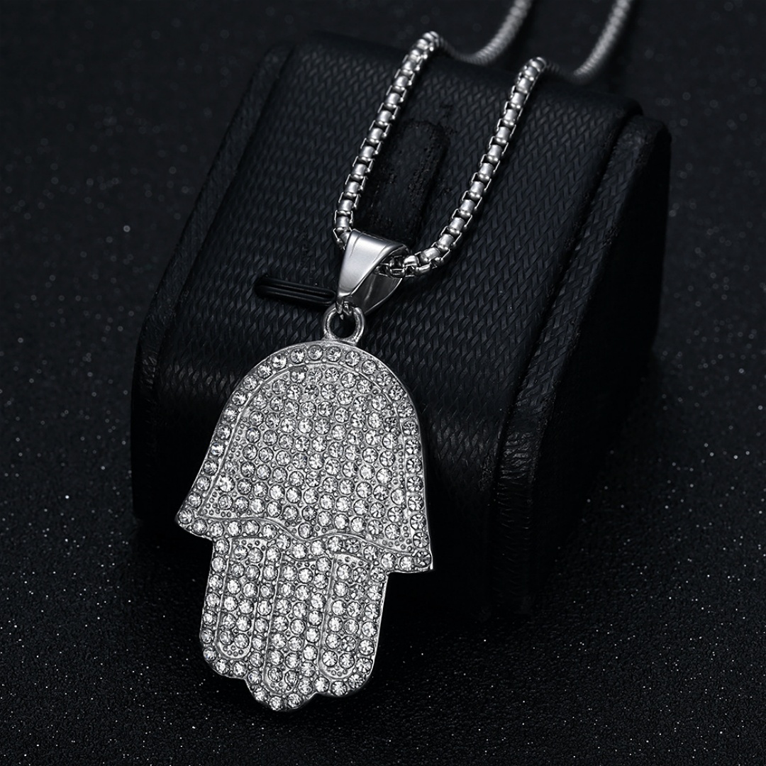 Hip Hop Iced Out Hamsa Hand of - đánh giá và giá Tulsi Holy Basil