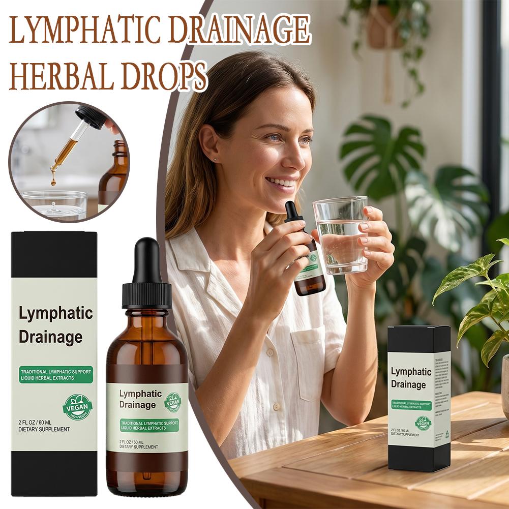 60ml Lymphatic Drainage Herbal - đánh giá và giá Herbal Wellness Liquid
