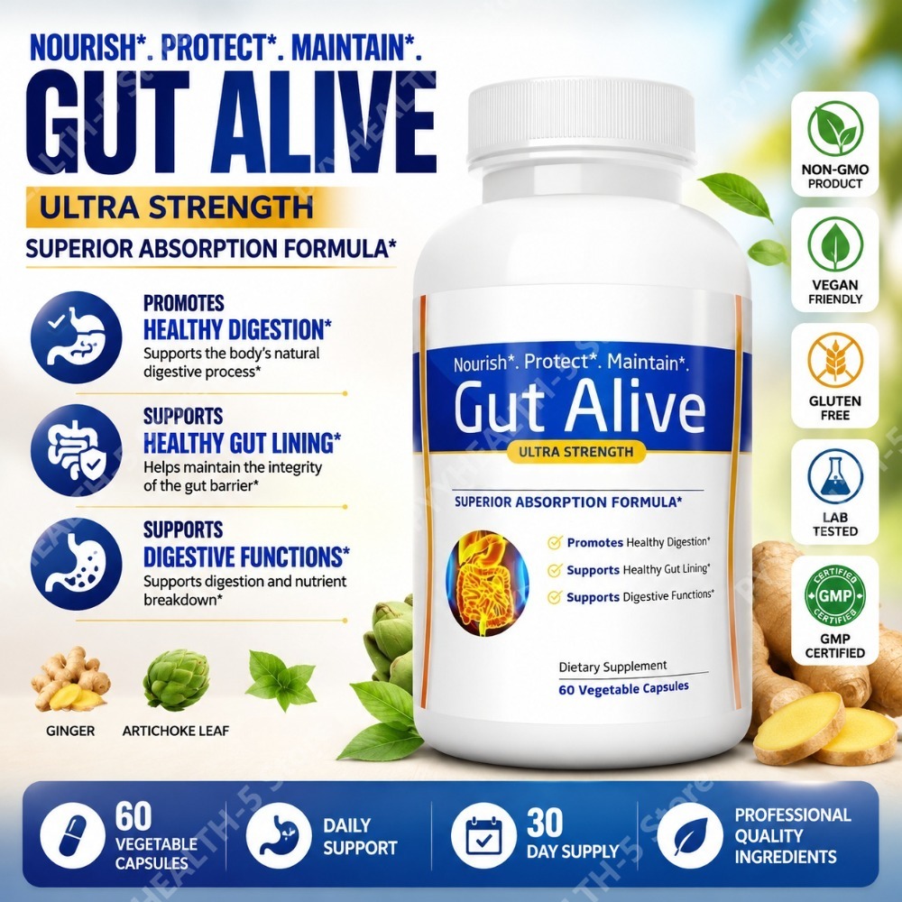 Gut Alive Natural Digestive He - đánh giá và giá Tulsi Holy Basil