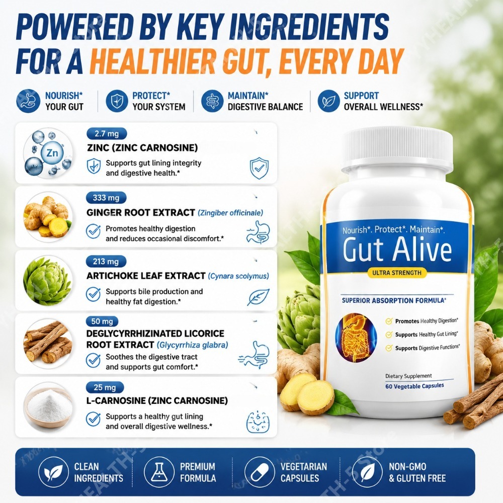 Gut Alive Natural Digestive He - đánh giá và giá Tulsi Holy Basil