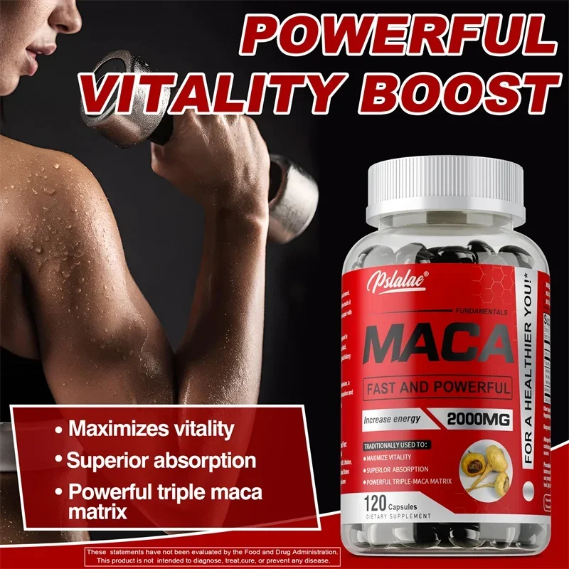 Maca Root Capsules - Improves  - đánh giá và giá Tulsi Holy Basil