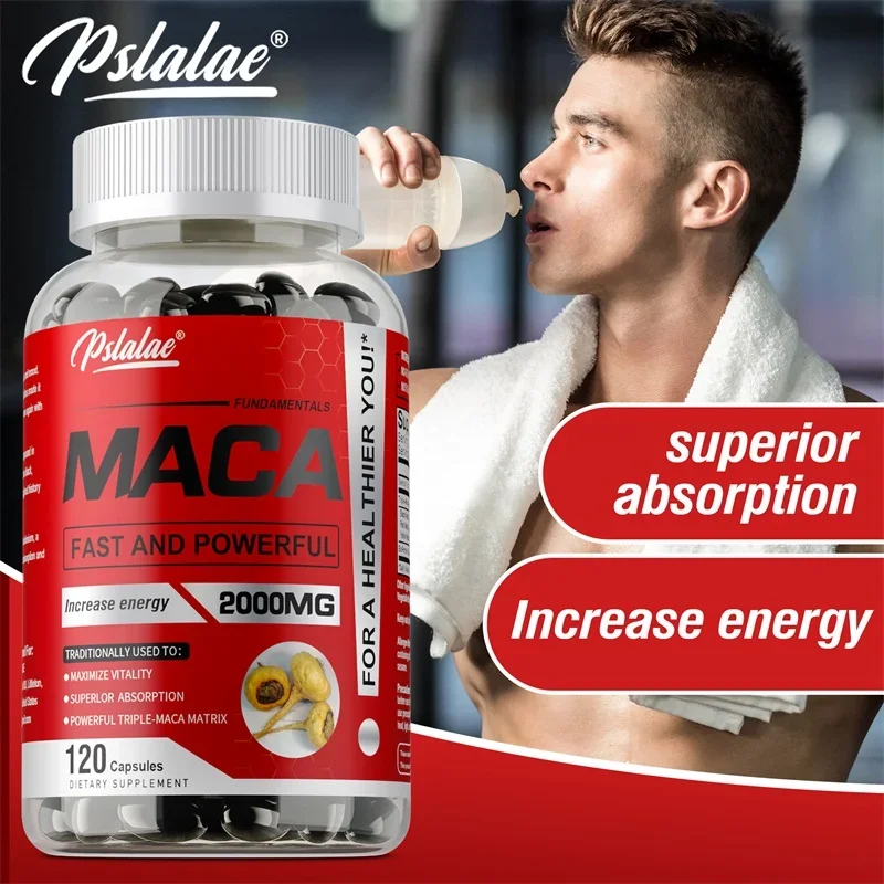 Maca Root Capsules - Improves  - đánh giá và giá Tulsi Holy Basil