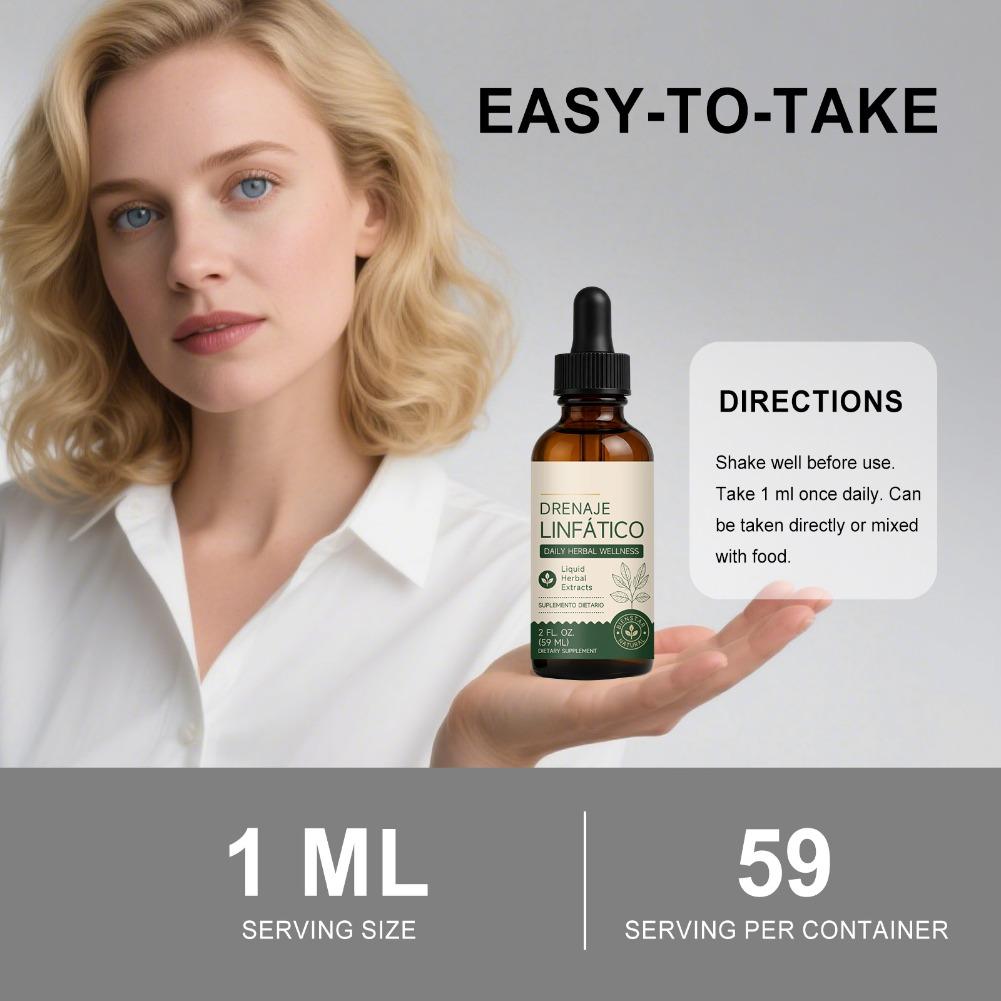 59ml Drenaje Linfatico Natural - đánh giá và giá Herbal Wellness Liquid