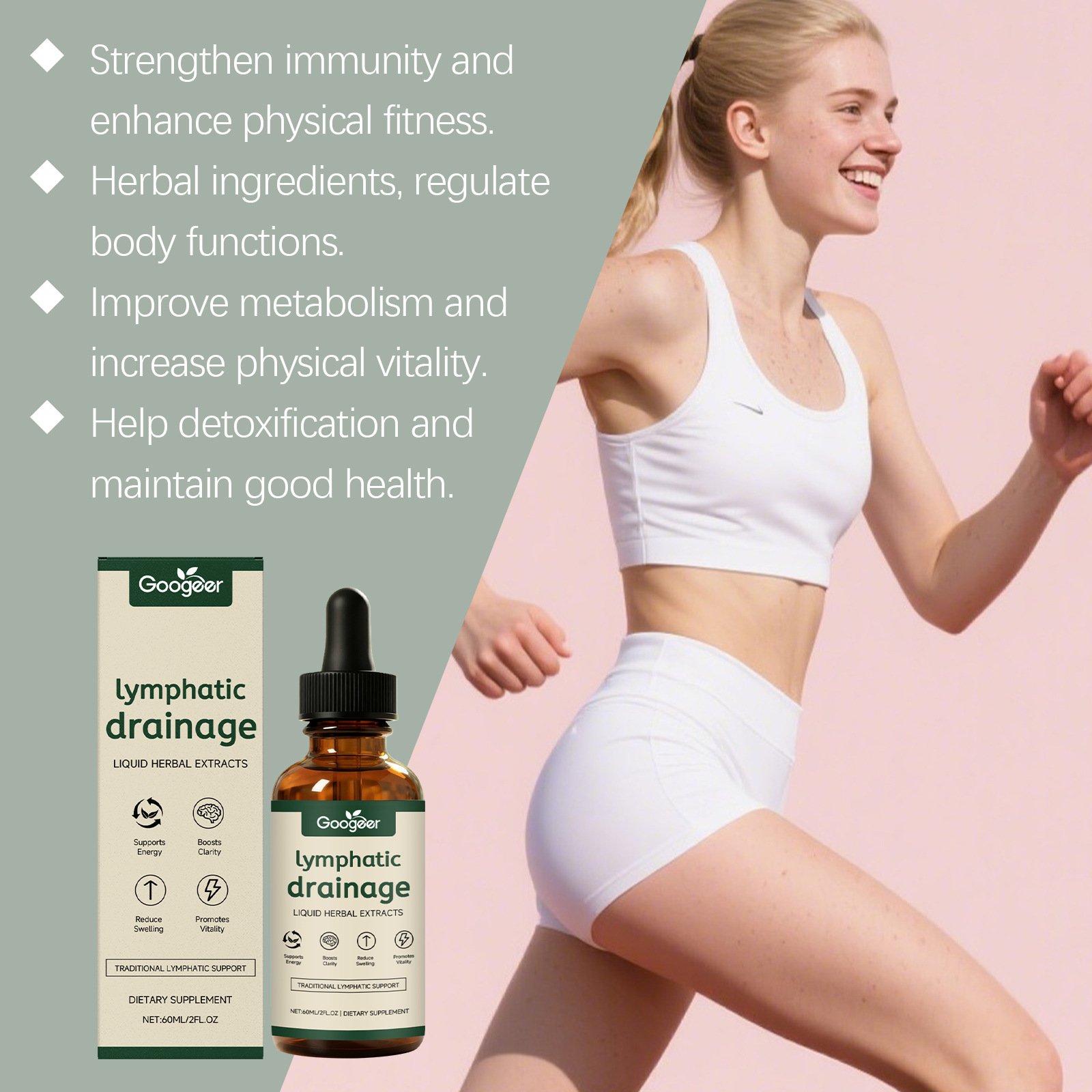 Lymphatic Drainage Drops 11-in - đánh giá và giá Herbal Wellness Liquid