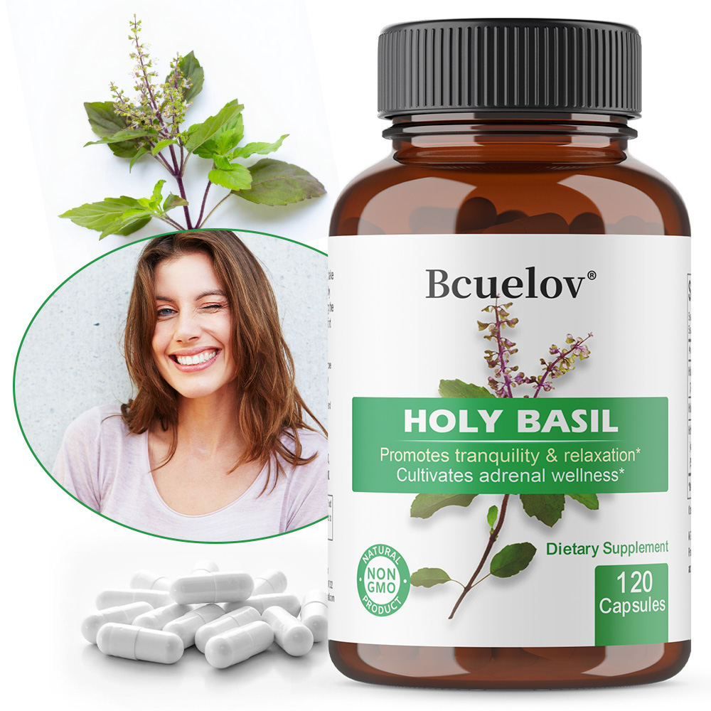 Holy Basil Tulsi Extract Capsu - đánh giá và giá Tulsi Holy Basil