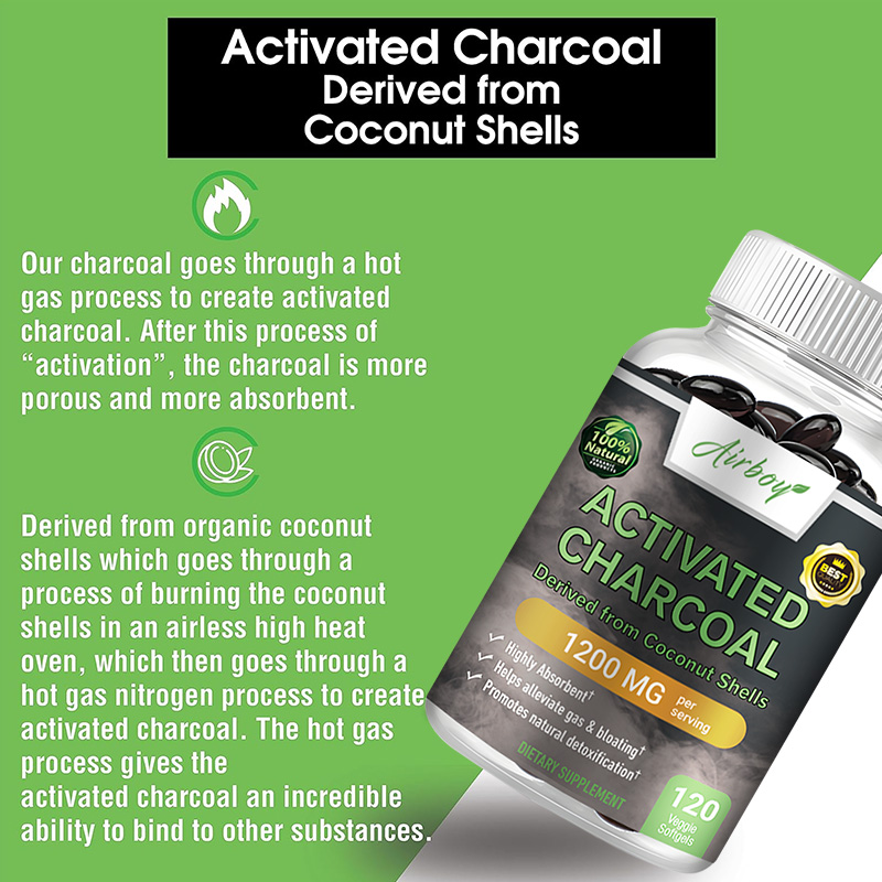 Activated Charcoal Capsules -  - đánh giá và giá Tulsi Holy Basil