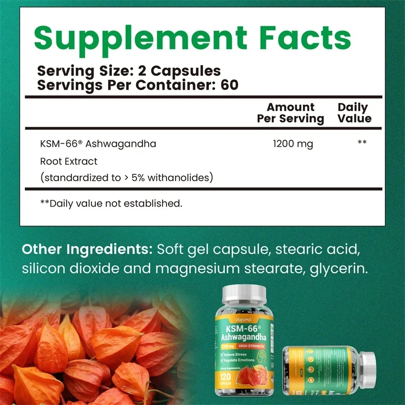 KSM-66 Ashwagandha Extracts Ca - đánh giá và giá Tulsi Holy Basil