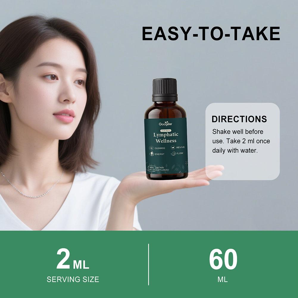 60ml Lymphatic Support Liquid  - đánh giá và giá Herbal Wellness Liquid