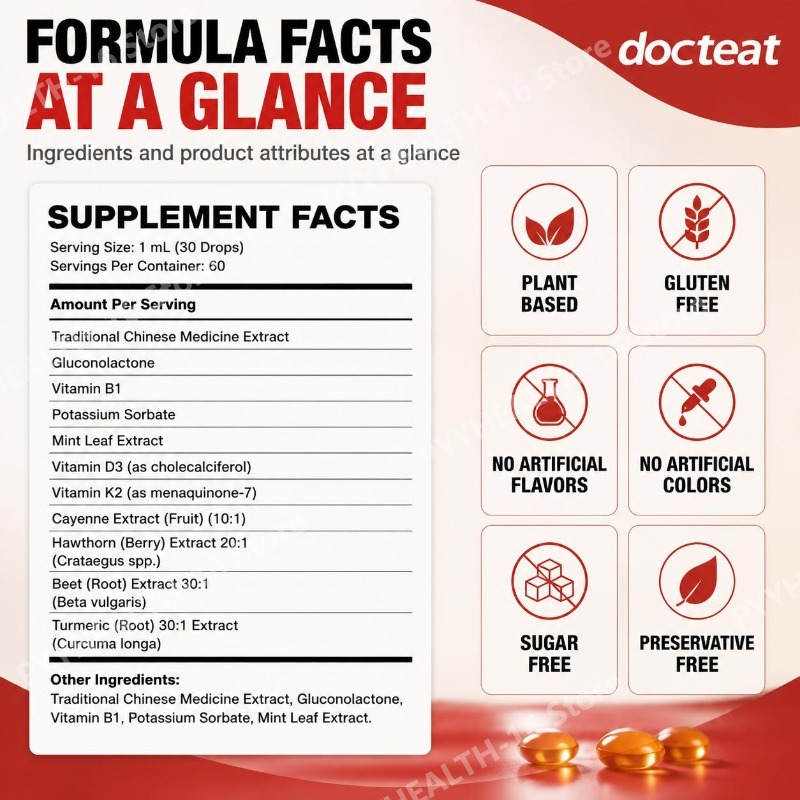 Docteat Vitamin K2+D3 Liquid D - đánh giá và giá Herbal Wellness Liquid