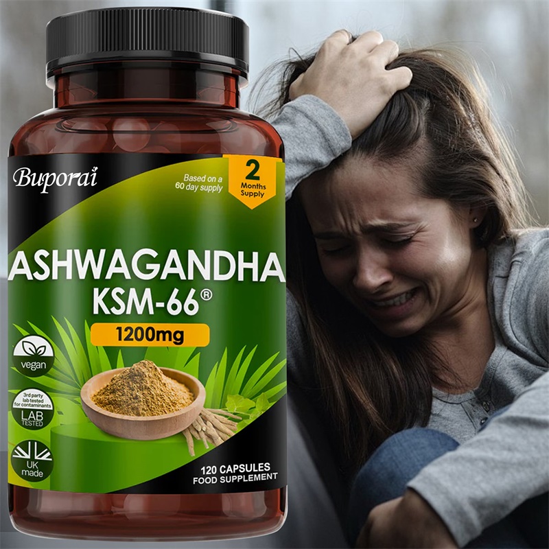 Ashwagandha KSM-66 1200mg - Su - đánh giá và giá Tulsi Holy Basil
